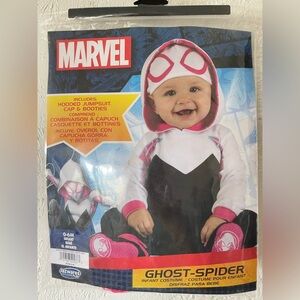 Marvel Ghost-Spider Kids Costume - Pink, White, Black